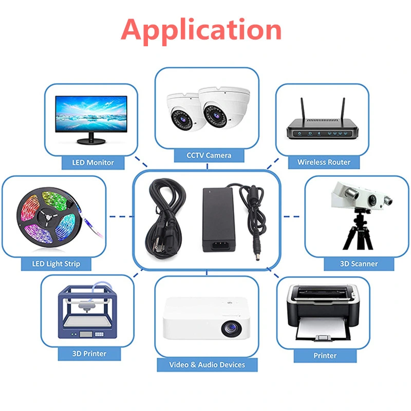 Factory Best Price Good Quality OEM/ODM LED Light Power Adapter Switching Power Supply CE RoHS 12V 10A