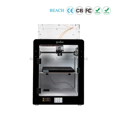 Nuevo modelo Plus Impresora 3D Marco de perfil de metal Tamaño 360X360X400mm Máquina de impresión 3D